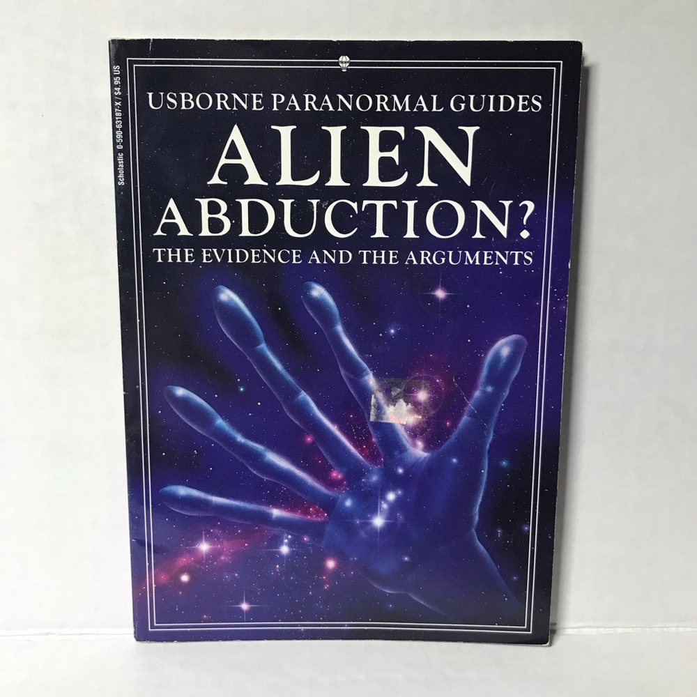 ♦️$3♦️ Alien Abduction? The evidence and the arguments - Usborne paranormal book